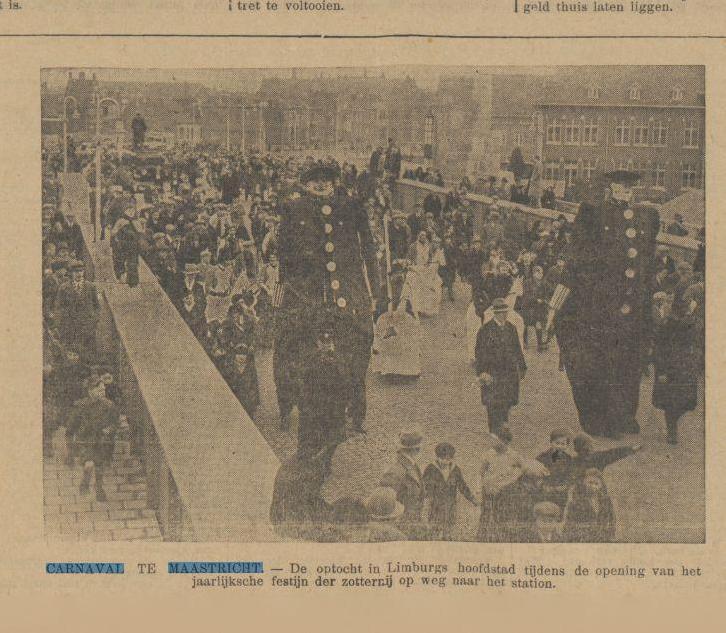 Govies op de Wilhelminabrug, 1933